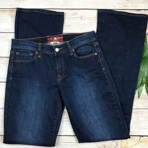 Lucky Brand Jeans size 6/28 LONG ankle Sofia boot